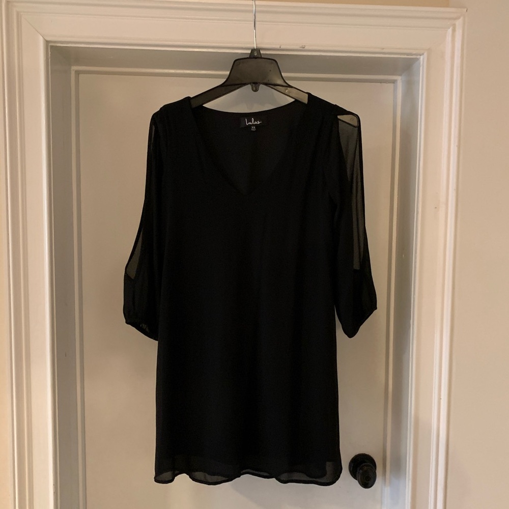 Black dress size Xs